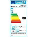Cuptor electric incorporabil Studio Casa FE660 Parma Glass Grey, 6 functii, Ventilator, Display Touch control, Timer digital, Sticla gri