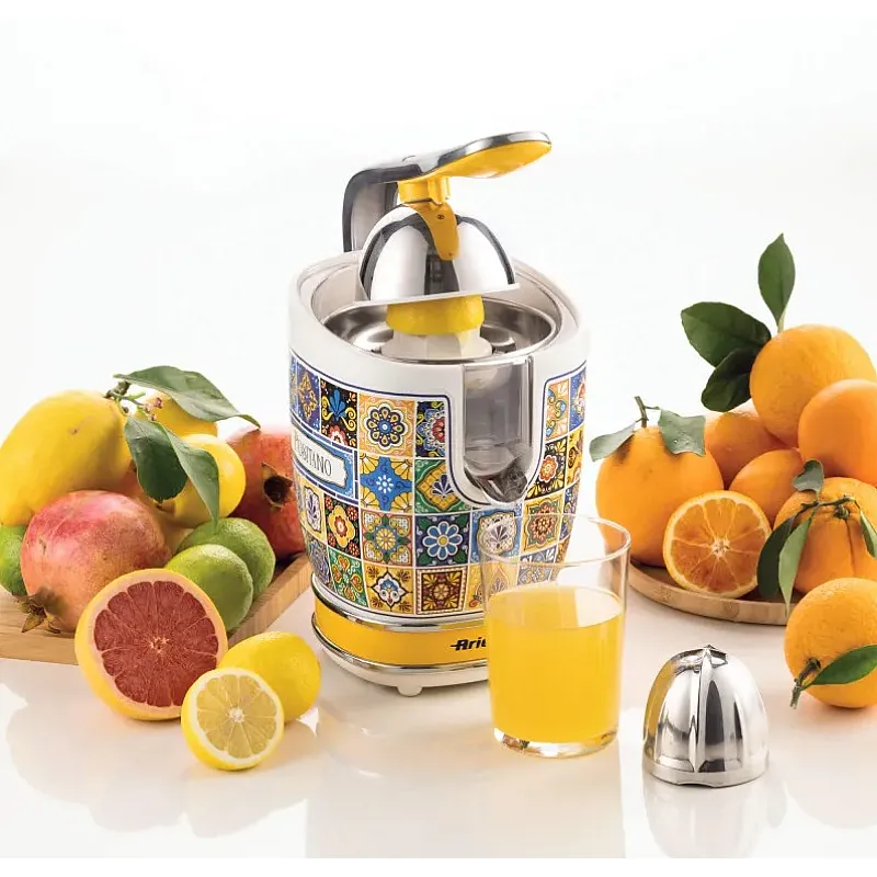 Storcator De Citrice Ariete 0413, Putere 85W, Inox, Cu Maner, Positano Vintage - Studiocasa.ro