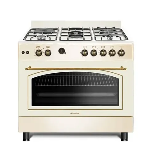 Pachet Aragaz Fe90/60 Avena + Hota Tosca Turbo Beige 90Cm