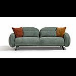 Canapea Keops 3 locuri cu spatar reglabil, Menta - Studiocasa.ro