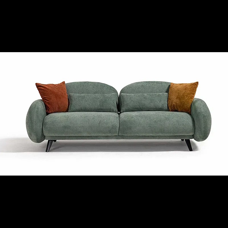 Canapea Keops 3 locuri cu spatar reglabil, Menta - Studiocasa.ro