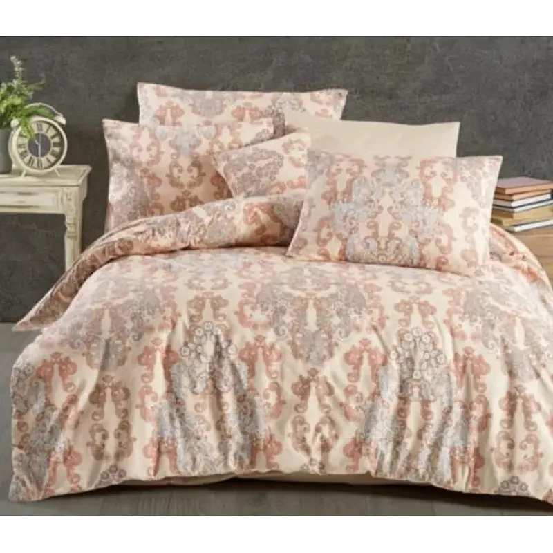 Cearceaf de pat cu elastic 2 persoane 160x200+25 cm Studio Casa, Sweet Denise, Bumbac