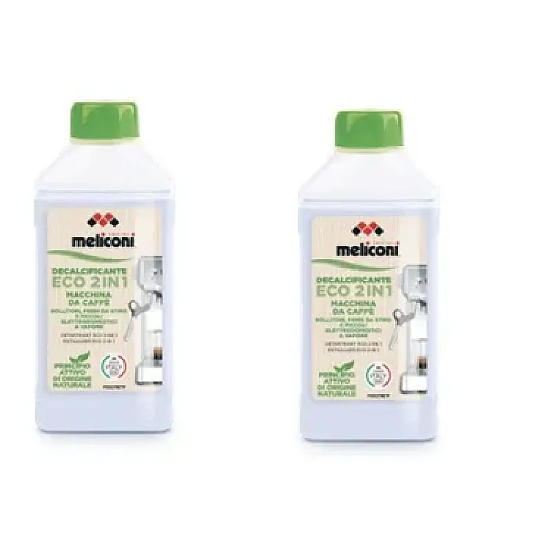 Decalcifiant pentru espressoare 2 in 1 Meliconi- 2*250ml (4 decalcifieri) - Studiocasa.ro