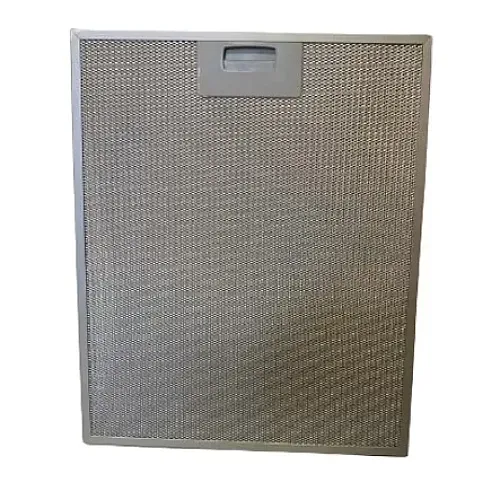 Filtru aluminiu antigrasime pentru hota Studio Casa Tarra 60 cm, 26 x 33.5 x 0.7 cm, Argintiu