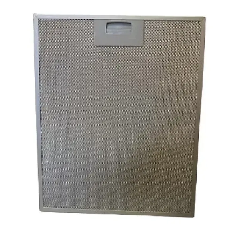 Filtru aluminiu antigrasime pentru hota Studio Casa Tarra 60 cm, 26 x 33.5 x 0.7 cm, Argintiu - Studiocasa.ro