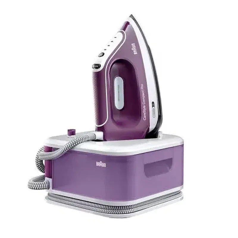 Statie de calcat Braun CareStyle Compact Pro 6.5bar Rezervor 1.5lt, IS2577VI, Violet - Studiocasa.ro
