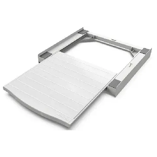 Kit universal de suprapunere a masinii de spalat si a uscatorului de rufe + suport retractabil, Meliconi, TORRE DRY