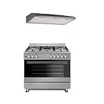 Pachet Aragaz Multifuntional Fe90/60 Si Hota Clasica 90 Cm St 2196, Studio Casa