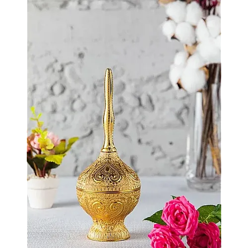 Picurator apa de trandafir, Deco Art, 20 cm, Auriu