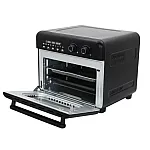 Airfryer si Cuptor hybrid multifunctional Ardes, ARFRYA02 , 30L, 9 functii, Rotisor, Functie paine, Functie deshidratare, Dezghetare, Dospire, 2000 W, negru - Studiocasa.ro