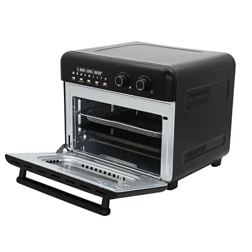 Airfryer si Cuptor hybrid multifunctional Ardes, ARFRYA02 , 30L, 9 functii, Rotisor, Functie paine, Functie deshidratare, Dezghetare, Dospire, 2000 W, negru