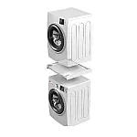 Kit universal de suprapunere a masinii de spalat si a uscatorului de rufe + suport retractabil, Meliconi, TORRE DRY - Studiocasa.ro