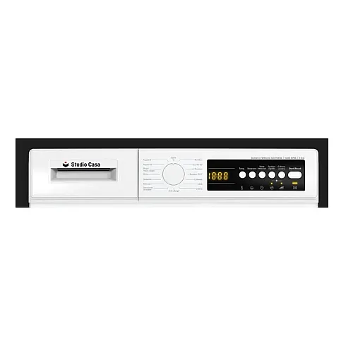 Masina De Spalat Rufe Studio Casa, Bianco WMLED1207NEW, 7 Kg, 1200 Rpm, Clasa Eficienta Energetica A, Alb