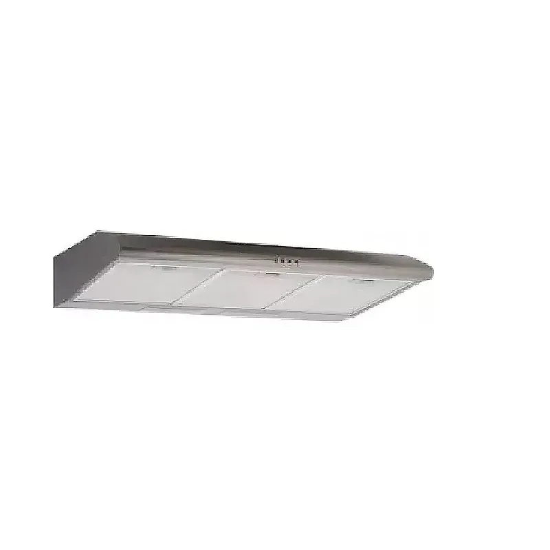 Pachet Aragaz clasic 5 arzatoare gaz, Cuptor electric, 90x60cm, Studio Casa Bergamo, negru cu plita inox, Rotisor, Ventilatie, Aprindere electrica, gratare fonta+ Hota ST2196 inox - Studiocasa.ro