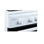 Pachet Aragaz clasic Studio Casa Viva Galaxy 4G 50/55 cm White si Hota clasica 2 motoare, 4 arzatoare gaz, Cuptor gaz, Alb - Studiocasa.ro