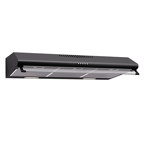 Hota clasica 90 cm, Studio Casa Berta  Black, 2 motoare, negru
