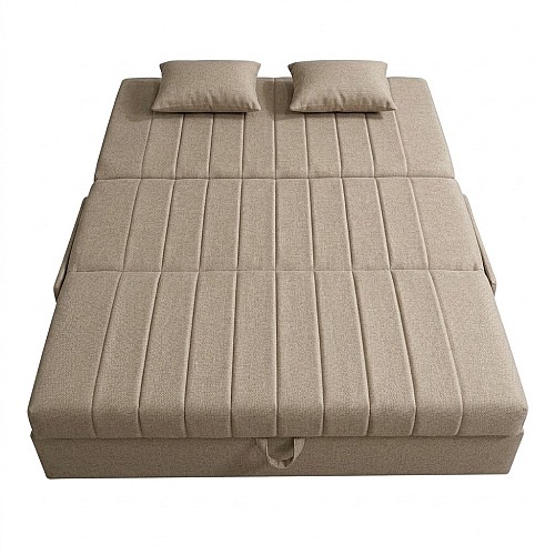 Canapea Extensibila 3 Locuri Pek Smart Living, Nisipiu