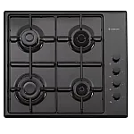 Pachet Cuptor electric incorporabil Studio Casa Ambra Nero FE808, 8 functii, Ventilator, Timer digital, 80 l, Grill electric, Clasa energetica A, Sticla neagra + Plita pe gaz Studio Casa PG660 ISEO Black, 4 arzatoare gaz - Studiocasa.ro