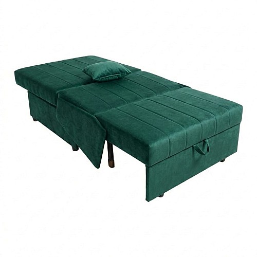 Fotoliu Pat Extensibil  Pek  Minuetto Smart Living, Verde, Studio Casa