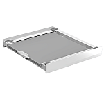 Kit universal de suprapunere a masinii de spalat si a uscatorului de rufe + suport retractabil, Meliconi, TORRE PRO L60