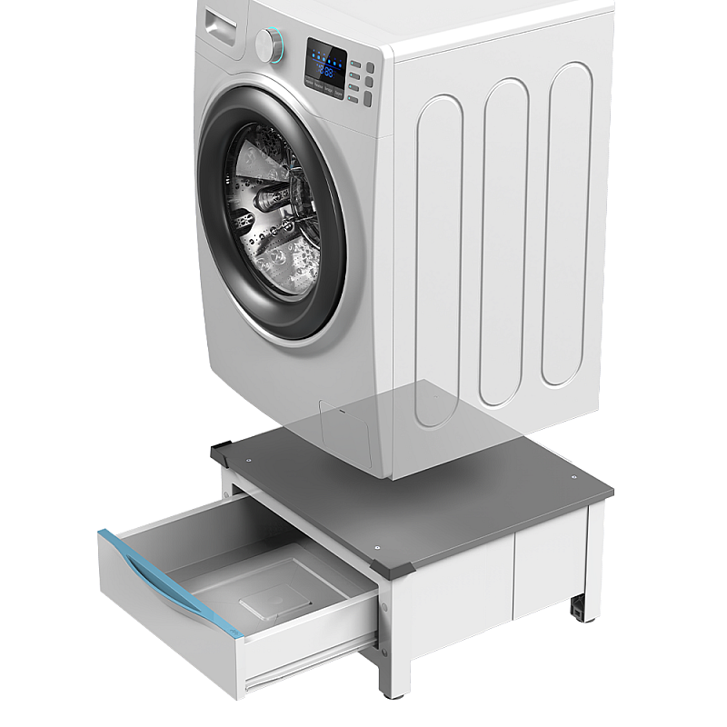 Sertar universal retractabil pentru depozitare, 28l Meliconi, masina de spalat, greutate suprapunere 250kg