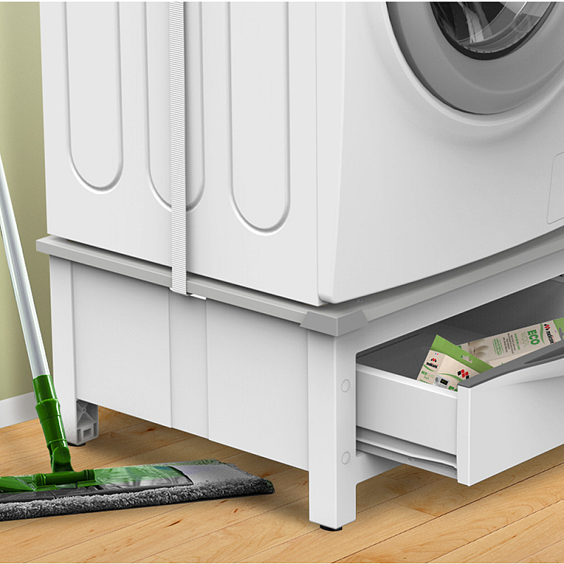 Sertar universal retractabil pentru depozitare, 28l Meliconi, masina de spalat, greutate suprapunere 250kg