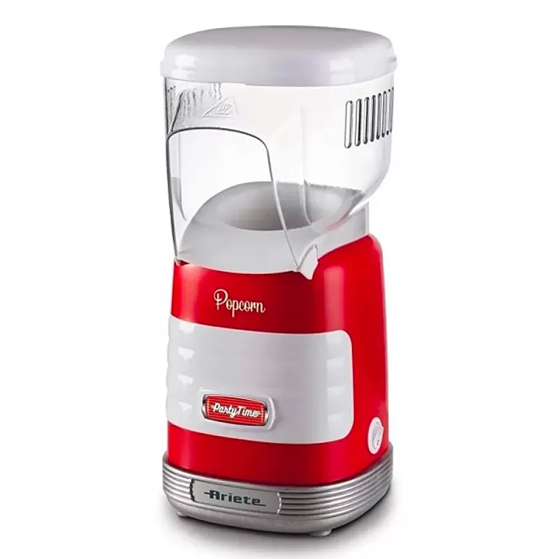 Aparat Popcorn Party Time 2956 Ariete, 1100W, 60 Gr, Rosu