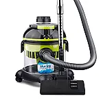 Aspirator Cu Filtrare Prin Apa Studio Casa Aqua Turbo Hepa, 1600 W, Hepa, Functie Blowing, Verde/Negru, Tub Telescopic Metalic