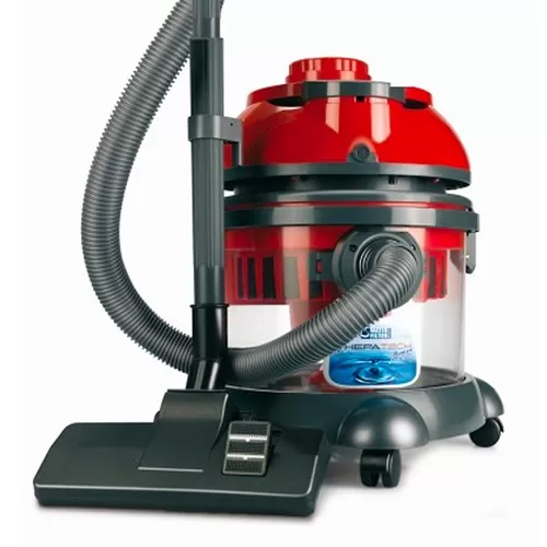 Aspirator cu filtrare prin apa Studio Casa Hepatech Aqua, 2400 W, HEPA, Functie Blowing, Rosu/Negru