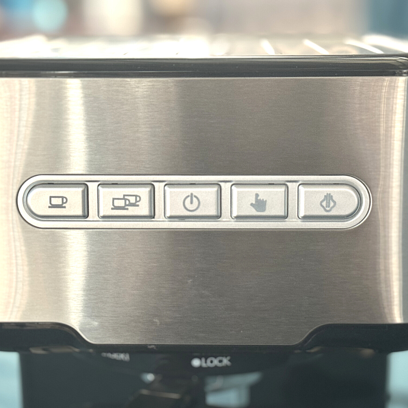 Espressor cu pompa Studio Casa  Espresso Mio SC 2001, 850 W, 15 bar, 1.2 l, Inox