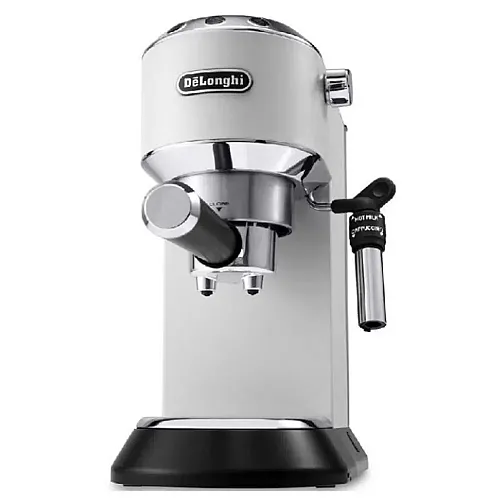 Espressor manual DeLonghi Dedica Style EC 685.W, 1300 W, 15 Bar, 1.1 l, Slim, Alb