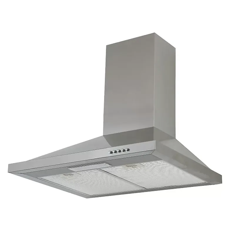 Hota decorativa Studio Casa New Milano Inox, 60 cm, Putere de absorbtie 400 m3/h, 1 motor Turbo, Inox