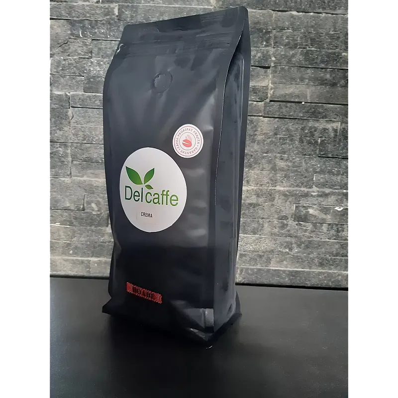 Cafea boabe DelCaffe Crema , 1000gr, 50% ARABICA, 50% ROBUSTA