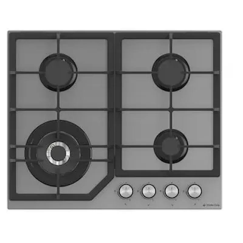 Pachet cuptor electric incorporabil si plita gaz Duo Parma Glass Classic Grey Studio Casa, 6 functii, Ventilator, Timer mecanic, Sticla gri