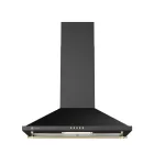 Hota decorativa Studio Casa Onda Retro Black, 1 motor turbo, 3 viteze, finisaje bronz antichizat, Antracit Hota decorativa Studio Casa Onda Retro Black, 1 motor turbo, 3 viteze, finisaje bronz antichizat, Antracit