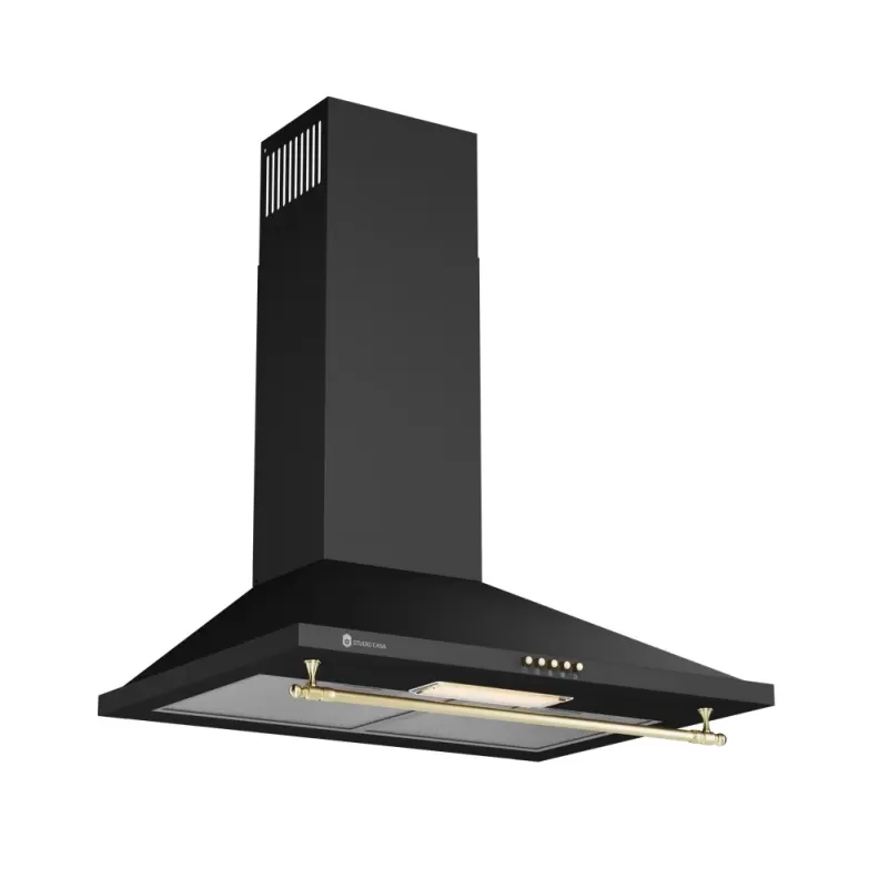 Hota decorativa Studio Casa Onda Retro Black, 1 motor turbo, 3 viteze, finisaje bronz antichizat, Antracit Hota decorativa Studio Casa Onda Retro Black, 1 motor turbo, 3 viteze, finisaje bronz antichizat, Antracit