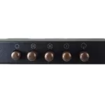 Hota decorativa Studio Casa Onda Retro Black, 1 motor turbo, 3 viteze, finisaje bronz antichizat, Antracit Hota decorativa Studio Casa Onda Retro Black, 1 motor turbo, 3 viteze, finisaje bronz antichizat, Antracit