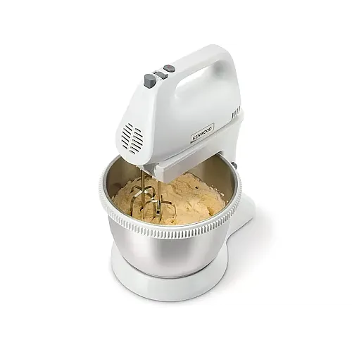 Mixer cu bol Kenwood Chefette Lite HMP34, 450W, 3,4L bol, 6 viteze, Alb
