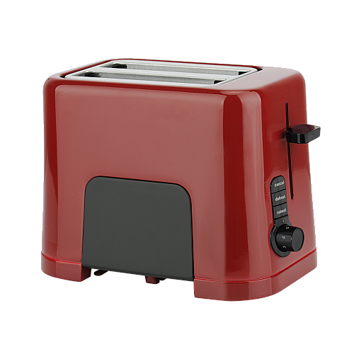 Prajitor de paine Studio Casa RB1T Neology, 850 W, 2 Felii, Functie decongelare, incalzire si anulare, Rosu / Negru