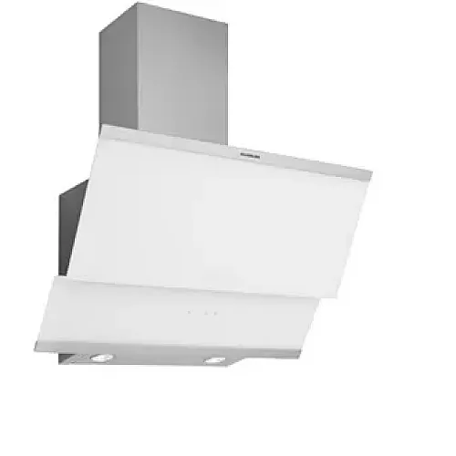 Hota Decorativa Studio Casa Moderna Turbo Wh 60 Cm, Sticla Cu Rama De Inox , Putere De Absorbtie 381 M3/H, Alb