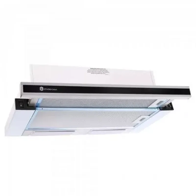 Hota incorporabila telescopica, 60 cm, Studio Casa Lean Vitro, 1 motor, Blk