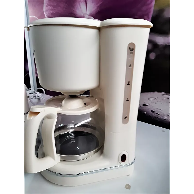 Filtru de cafea Studio Casa, SC2125 Duchess Ivory, 870 W, 1,25 L , carafa sticla